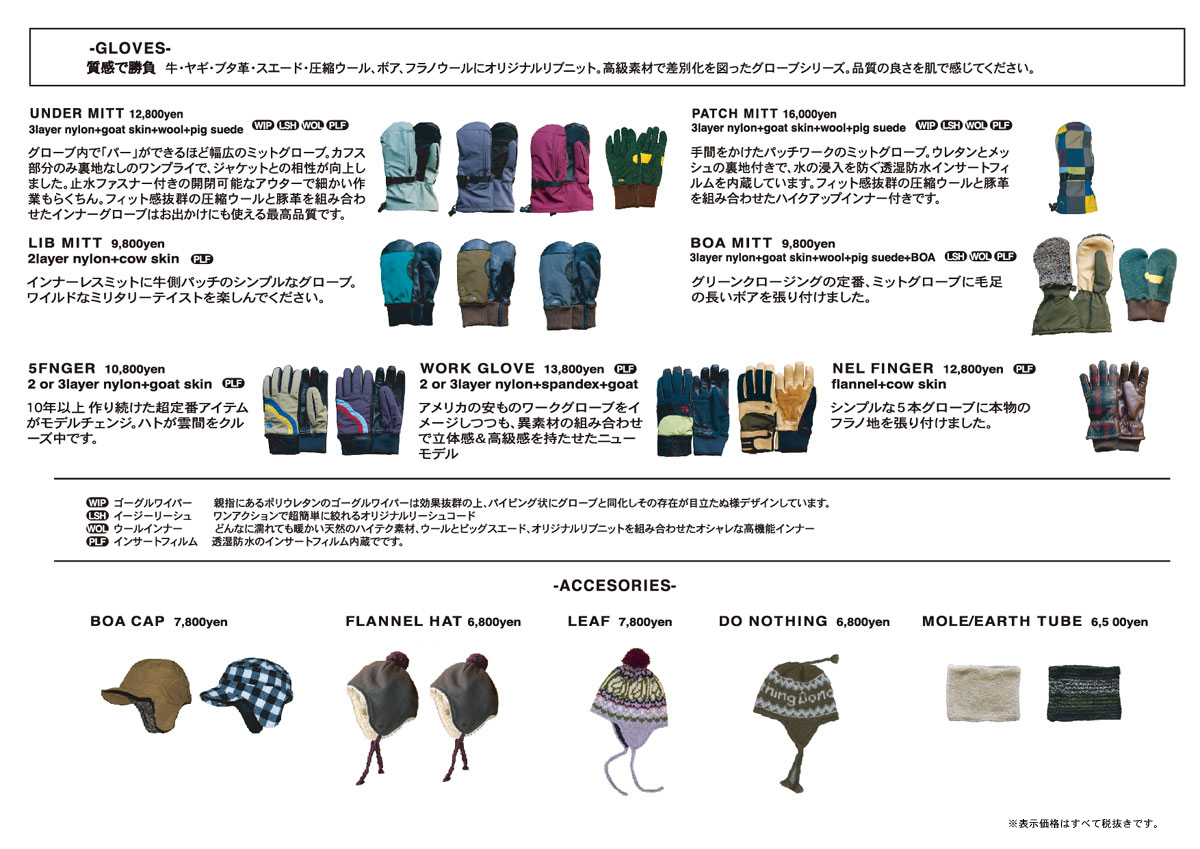 08-09  green clothing gloves accesories