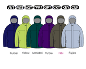 free jacket color