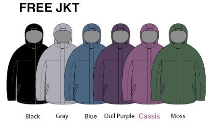 free jacket color
