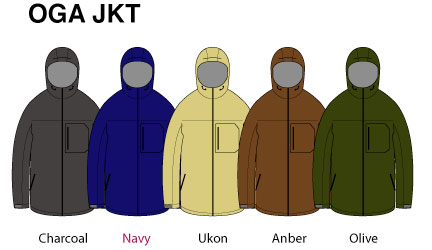 oga jacket color