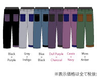 4pockets pants color