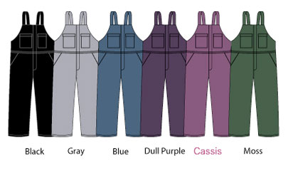 bib pants color